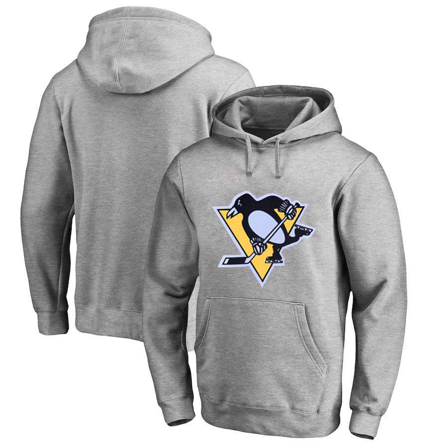 Pittsburgh Penguins Gray All Stitched Pullover Hoodie,We sell and wholesale Pittsburgh Penguins Gray All Stitched Pullover Hoodie on line form chian!
